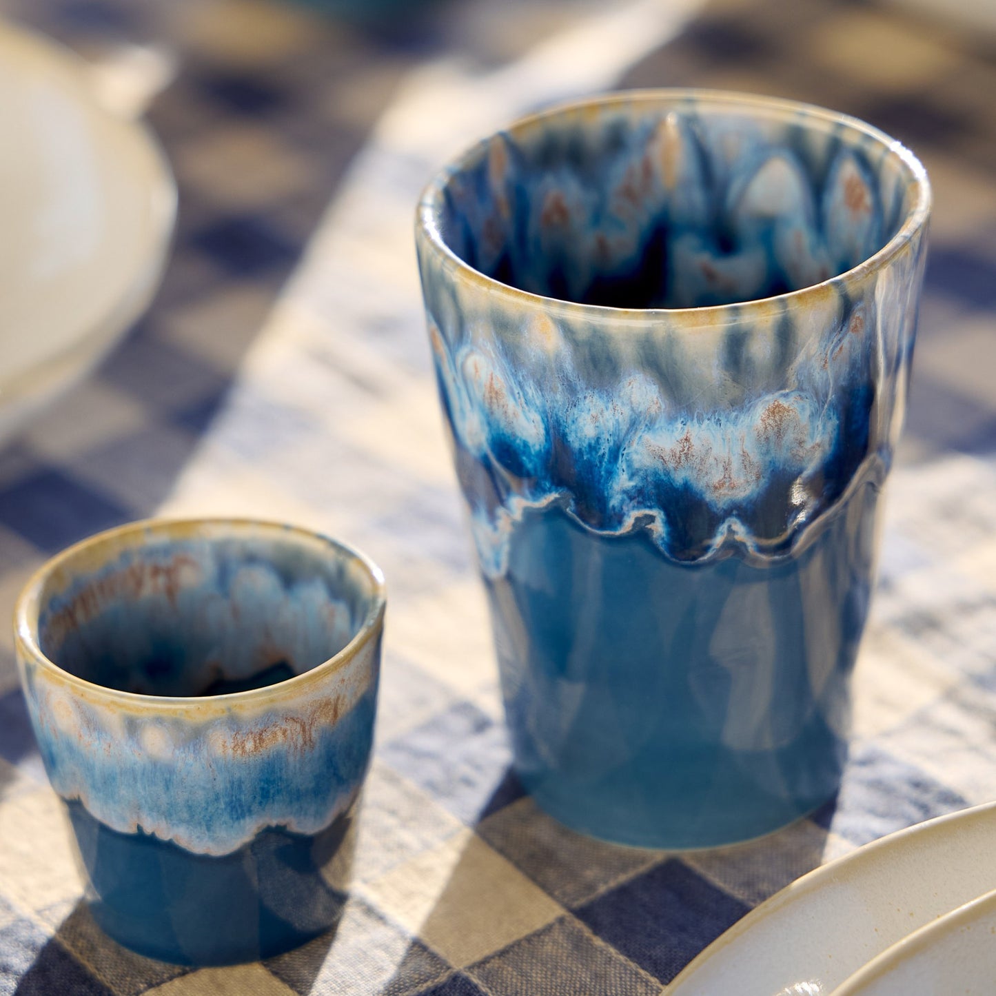 Costa Nova Latte Becher – Blue Edition (38cl)