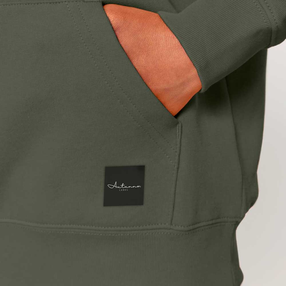 Hoodie Mini Miniccino khaki