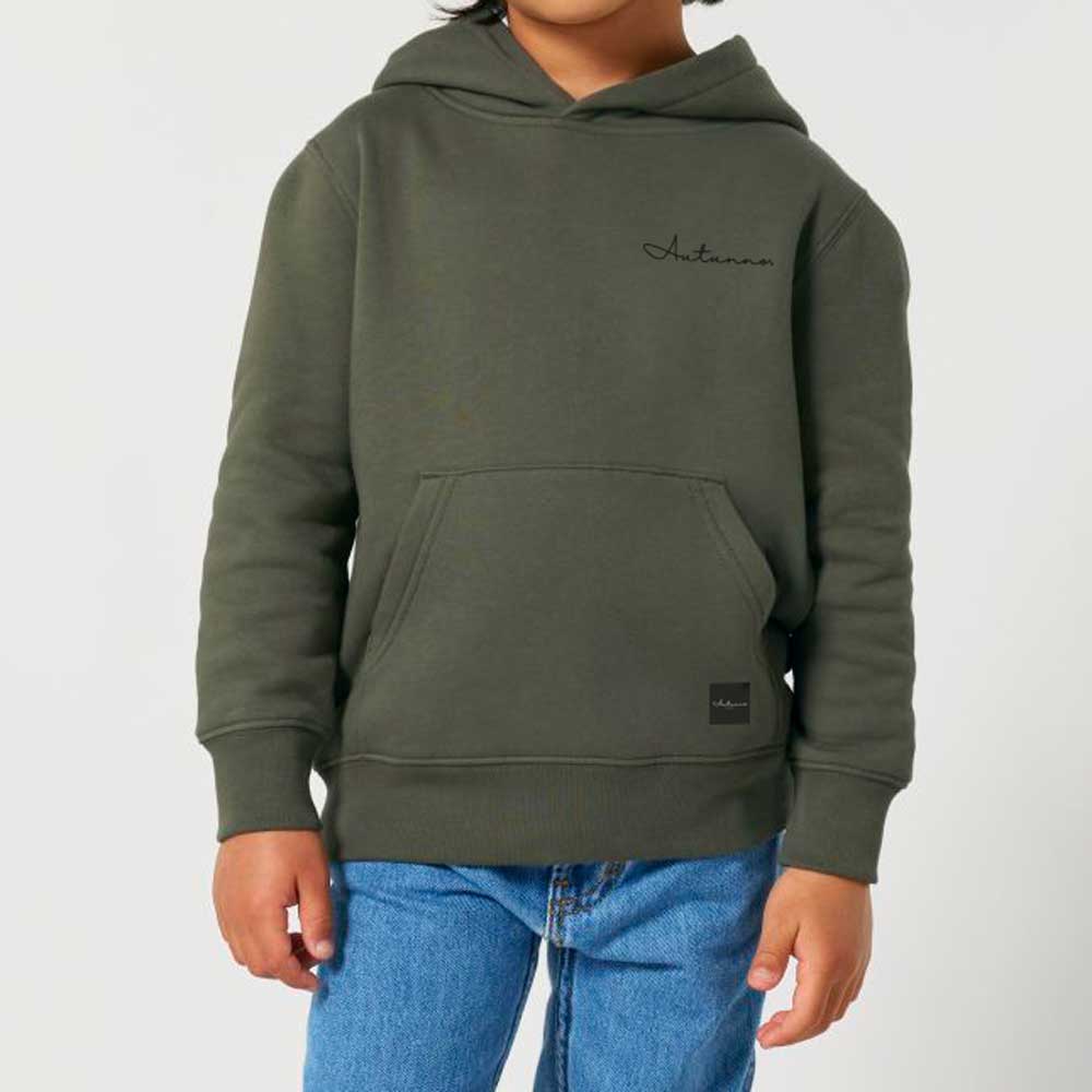 Hoodie Mini Miniccino khaki