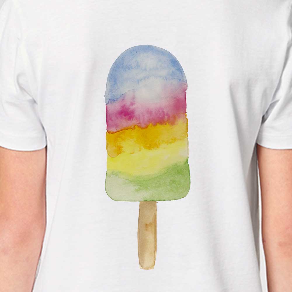 T-Shirt Regenbogeneis Mini/Baby
