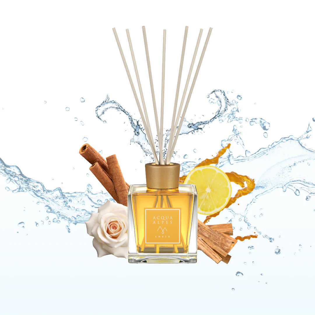 Acqua Alpes Amber – Raumduft mit alpiner Wärme & eleganter Tiefe