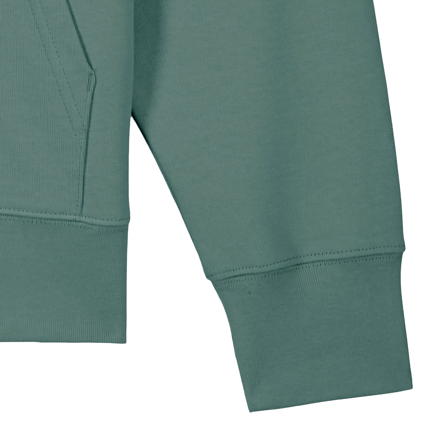 Autunno Hoodie Green bay 100% Bio Baumwole