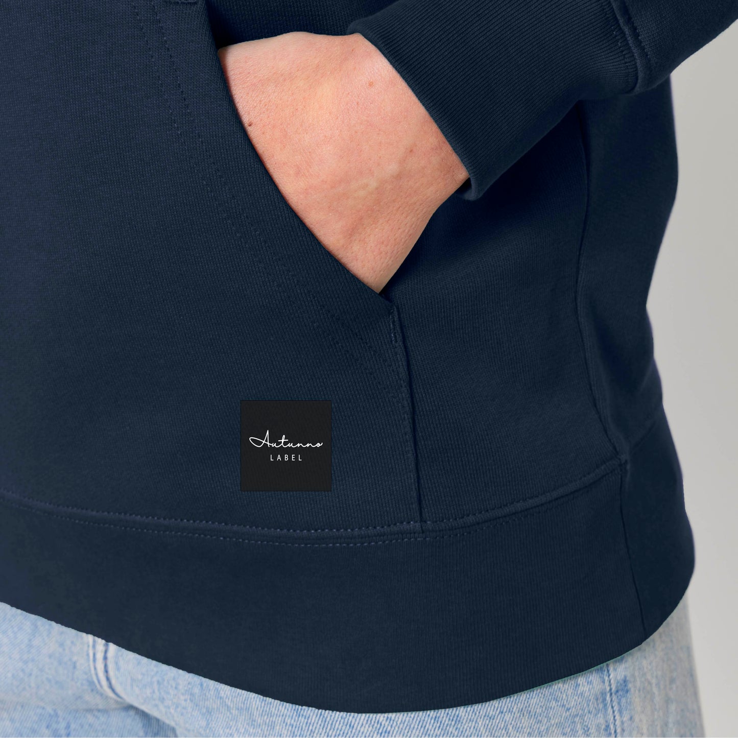 Autunno Core Essential Hoodie – Navy Blue